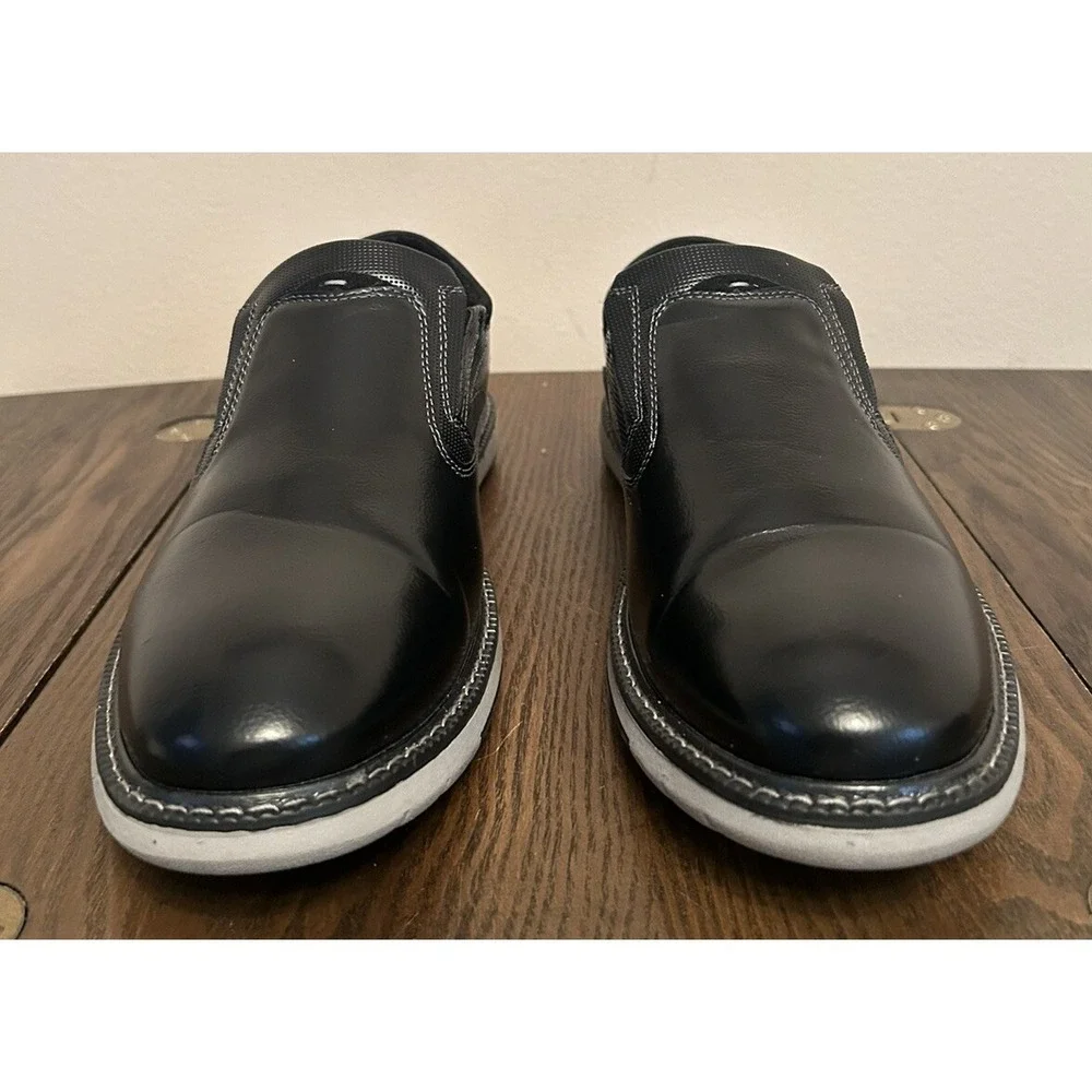 Vance Co. Men's Willis‎ Tru Comfort Foam Round Toe Loafer Color Black Size 10